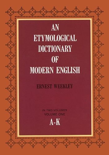 Etymological dictionary of - an,