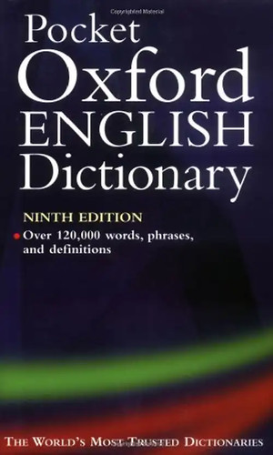 Pocket oxford english - pocket,