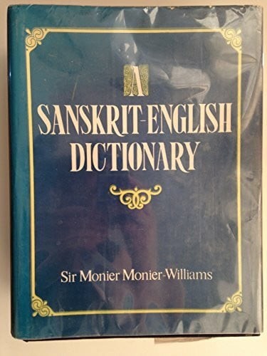 Sanskrit english dictionary - sanskrit-english,