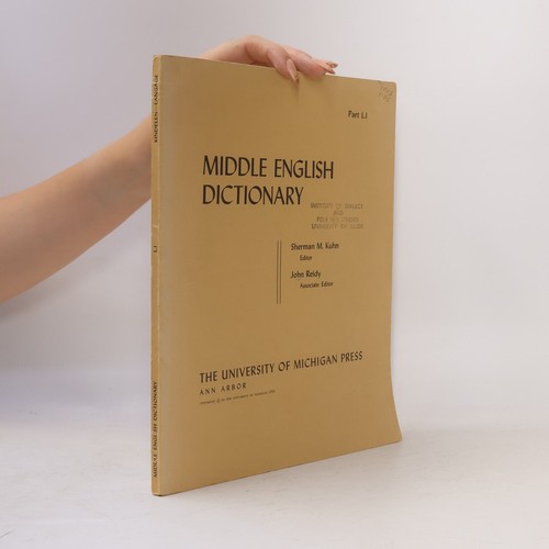 Middle english dictionary part - middle,
