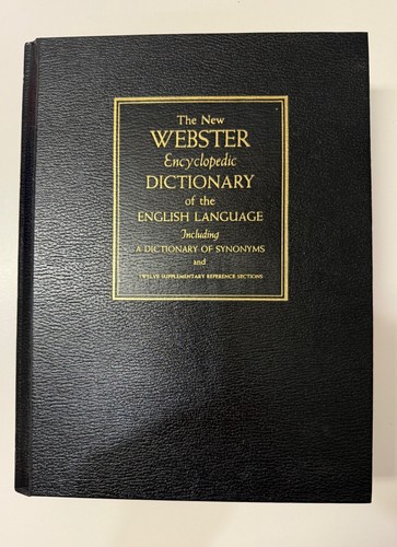 The new webster encyclopedic - the,