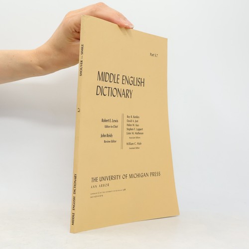 Middle english dictionary - english,