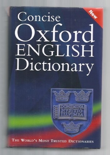 Concise oxford english - concise,