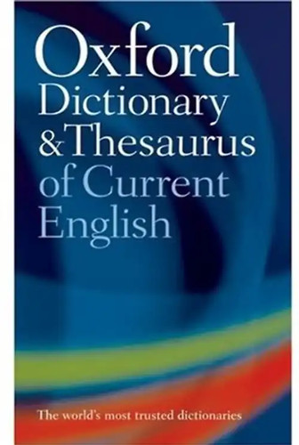 Oxford dictionary and - dictionary,