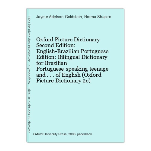 Oxford picture dictionary - picture,