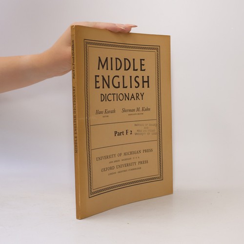 Middle english dictionary part - middle,