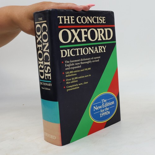 The concise oxford dictionary - the,