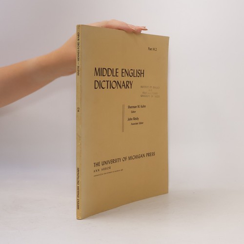 Middle english dictionary - dictionary, part
