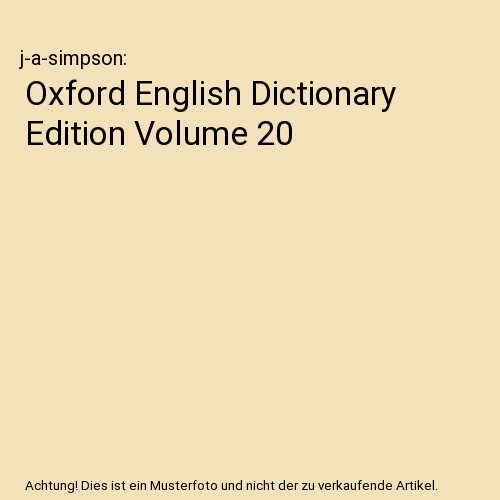 Oxford english dictionary - english,