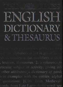 The times english dictionary - english,
